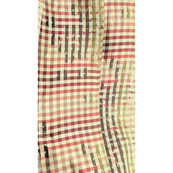 Christian Lacroix Silk Skirt - Pink, Green, Yellow - FR 40 - Picture 3 of 5